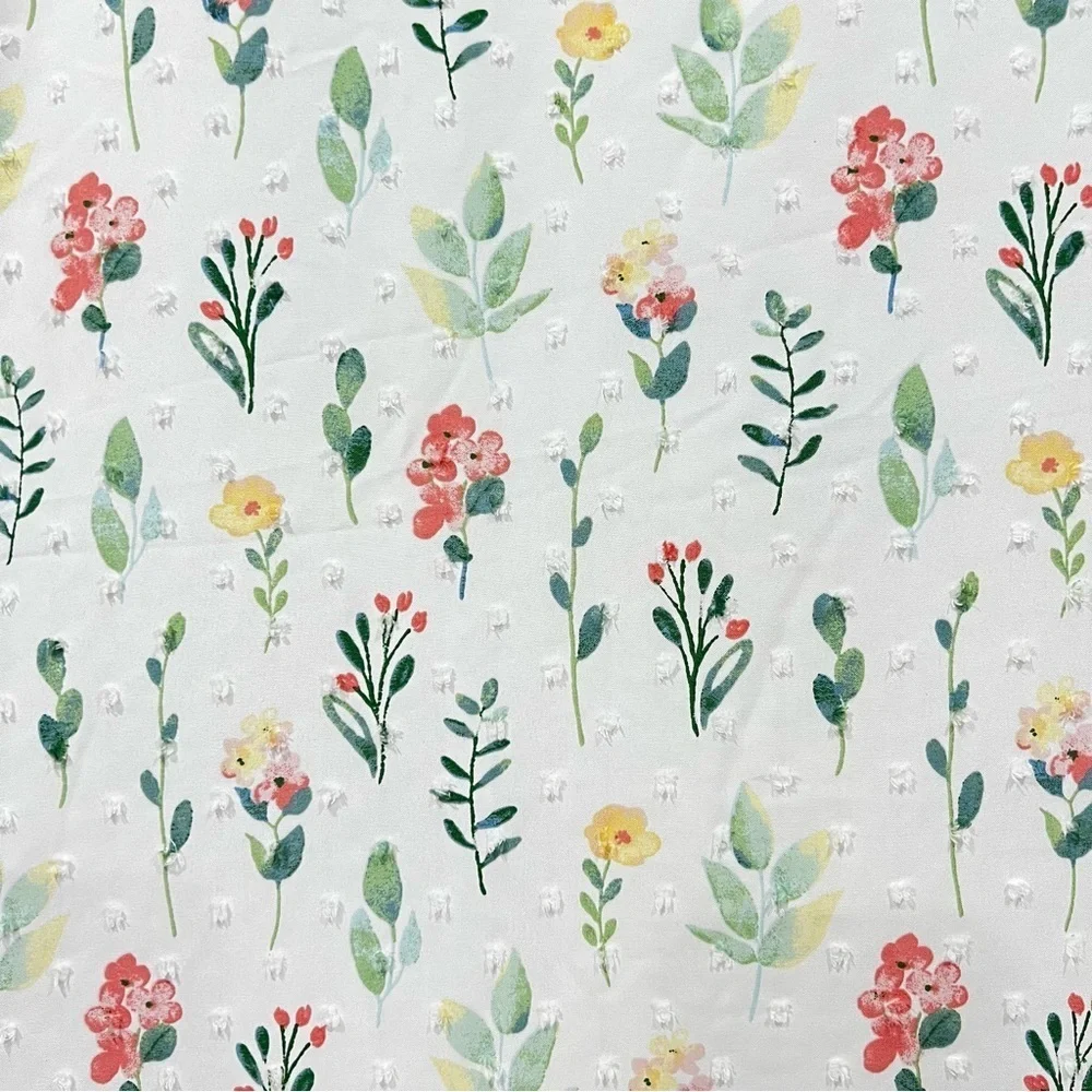 Meadow Dreams Baby Playmat with Border Round White/Pink Amelia Floral 36